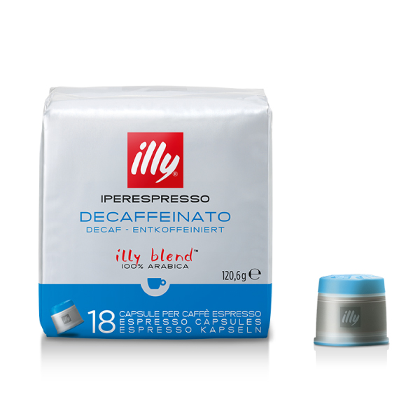 illy IperEspresso Decaffeinato Classico 100% Arabica 18 капсули пакување